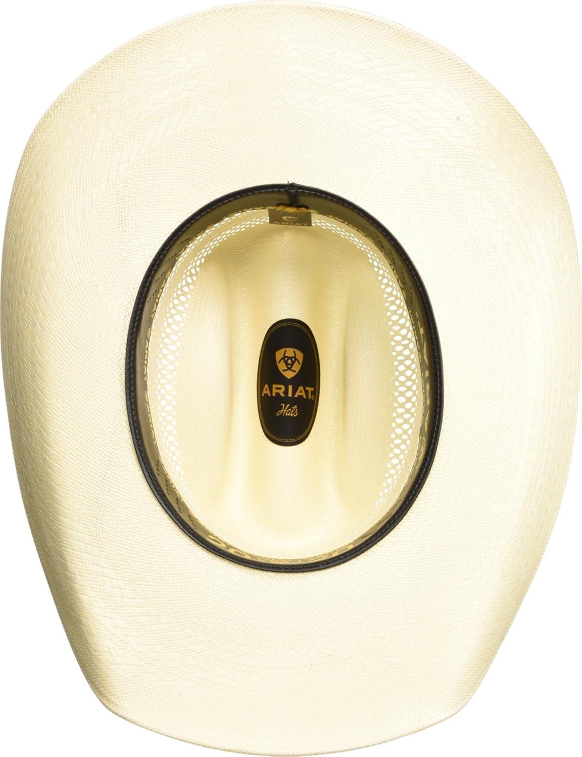 imageARIAT Unisex 20X Straw Cowboy Hat A73170Natural