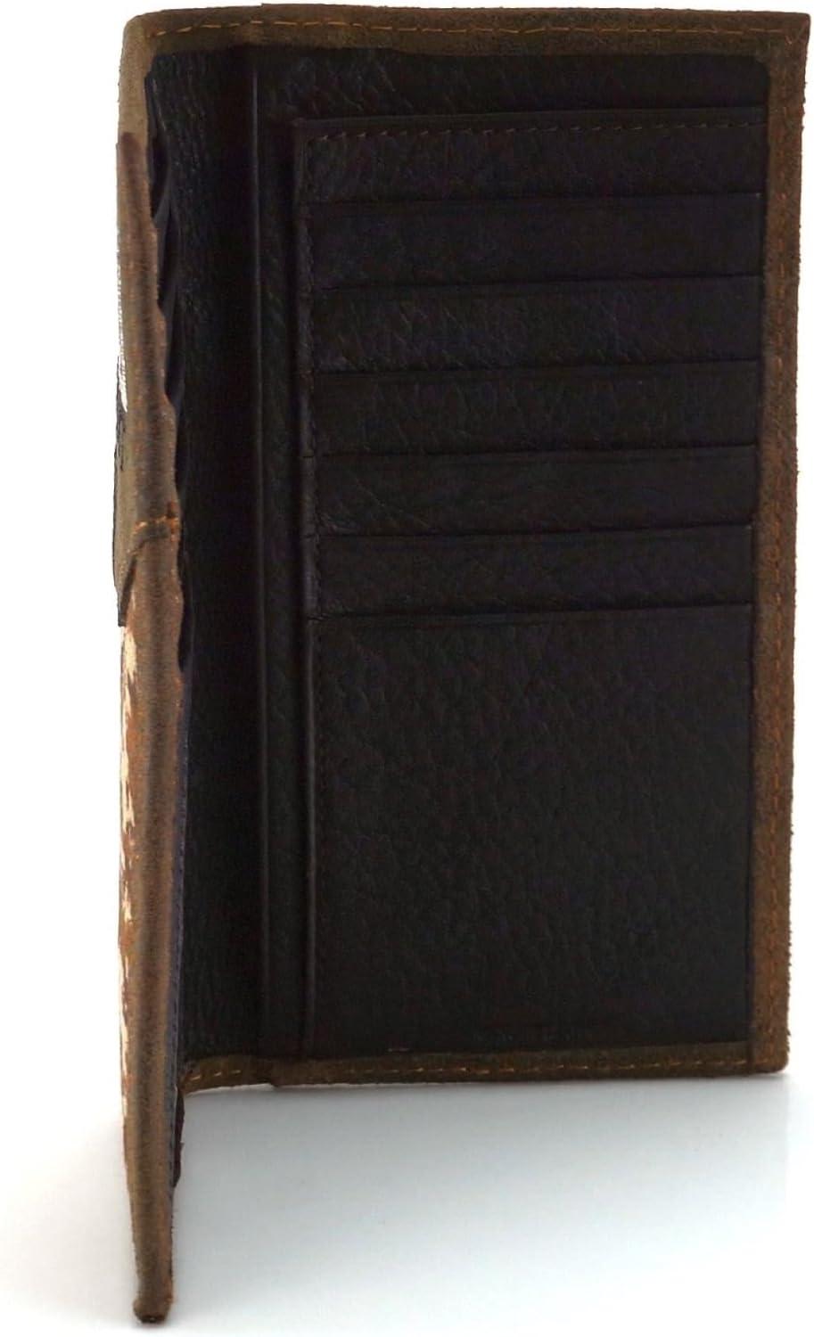 imageARIAT UnisexAdults Patriot Digital Camo Rodeo Wallet brownBrown