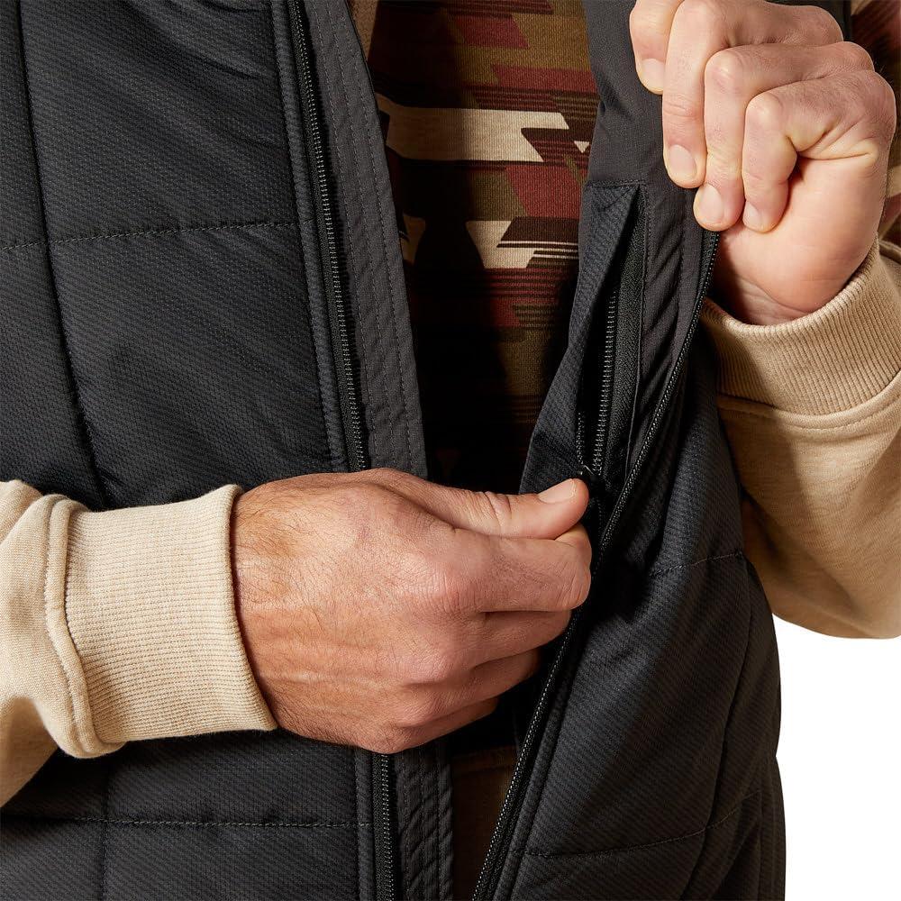 imageARIAT unisexadult Crius Insulated VestPhantom Chambray