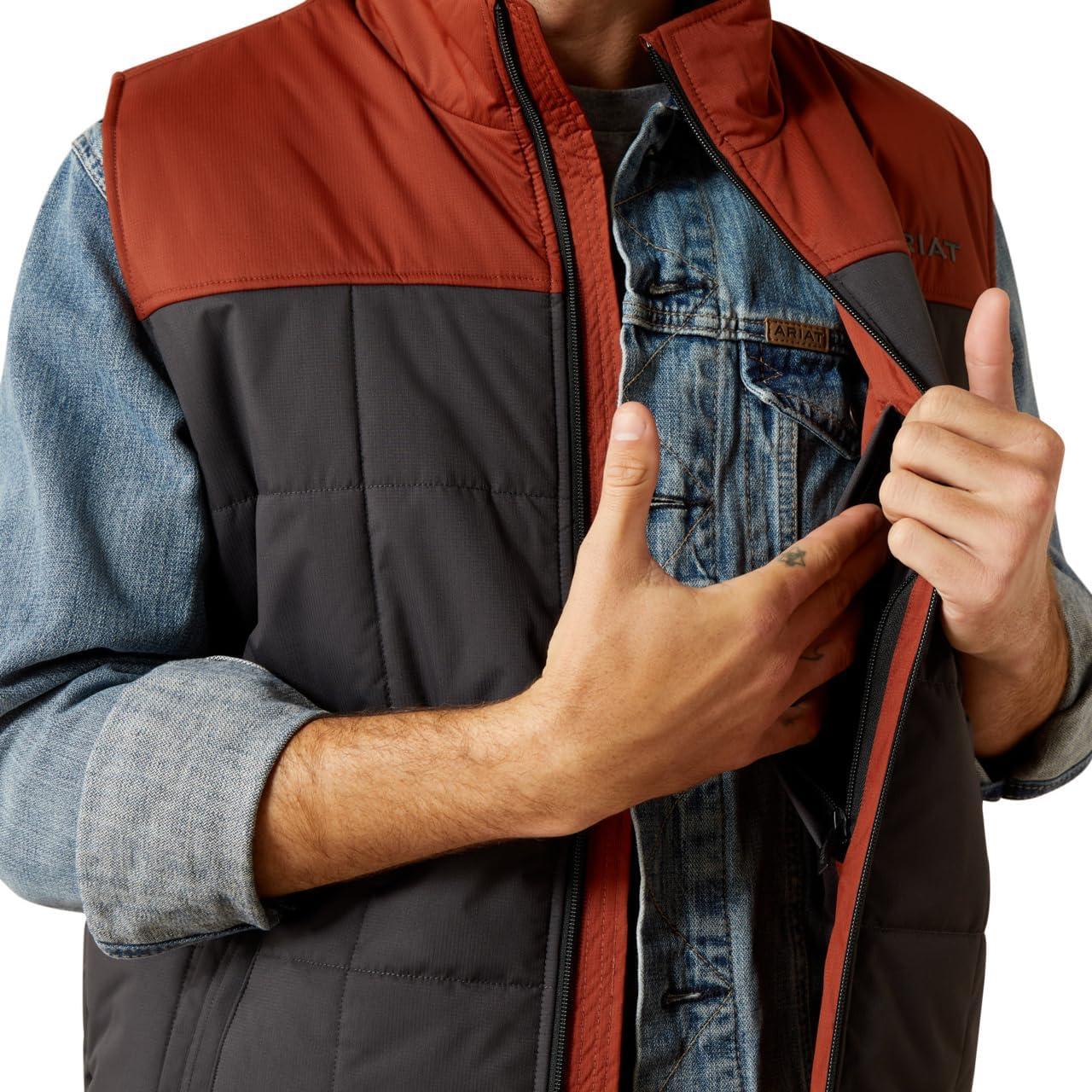 imageARIAT unisexadult Crius Insulated VestSmoked Paprikaphantom