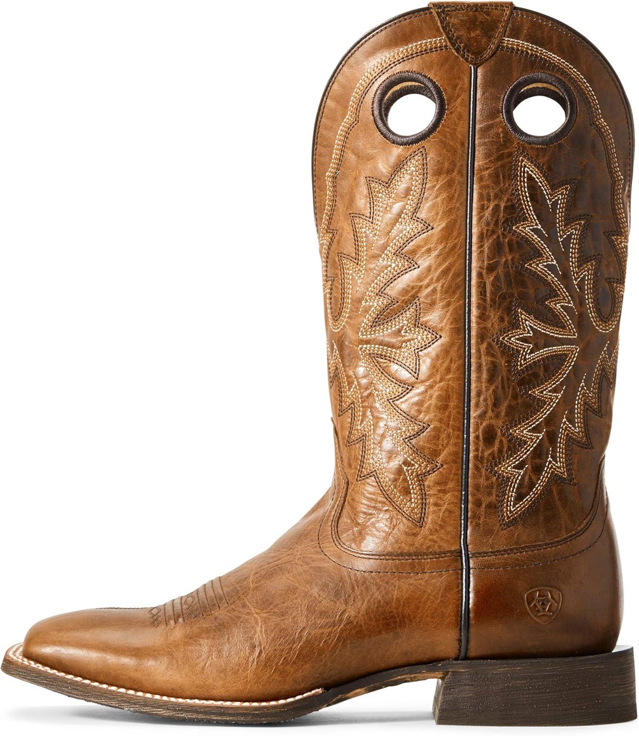 imageAriat Mens Circuit Striker Western Cowboy BootNomad Brown