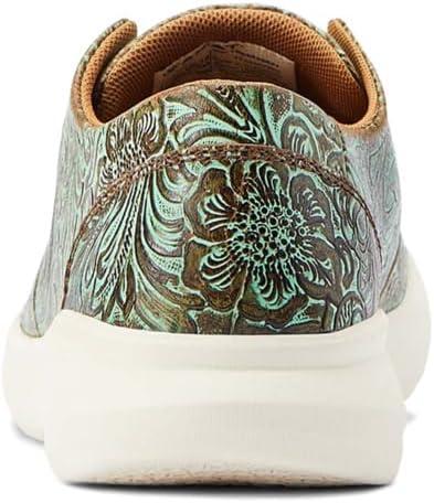 imageAriat Womens Hilo Milton MenascoVintage Turq Floral Emboss