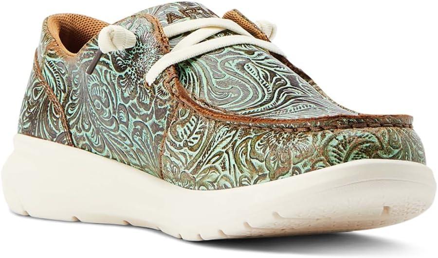imageAriat Womens Hilo Milton MenascoVintage Turq Floral Emboss
