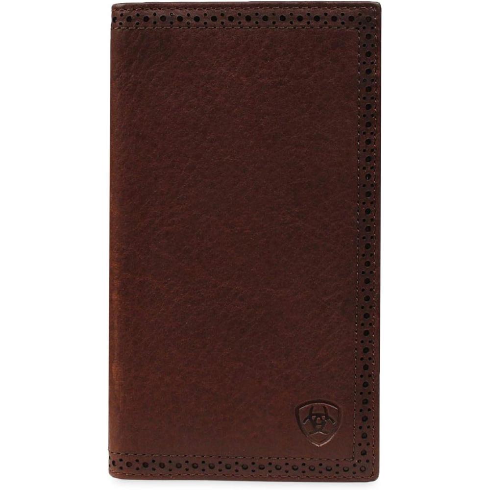 imageARIAT Mens Perforated Edge Rodeo Wallet Copper Size One SizeCopper