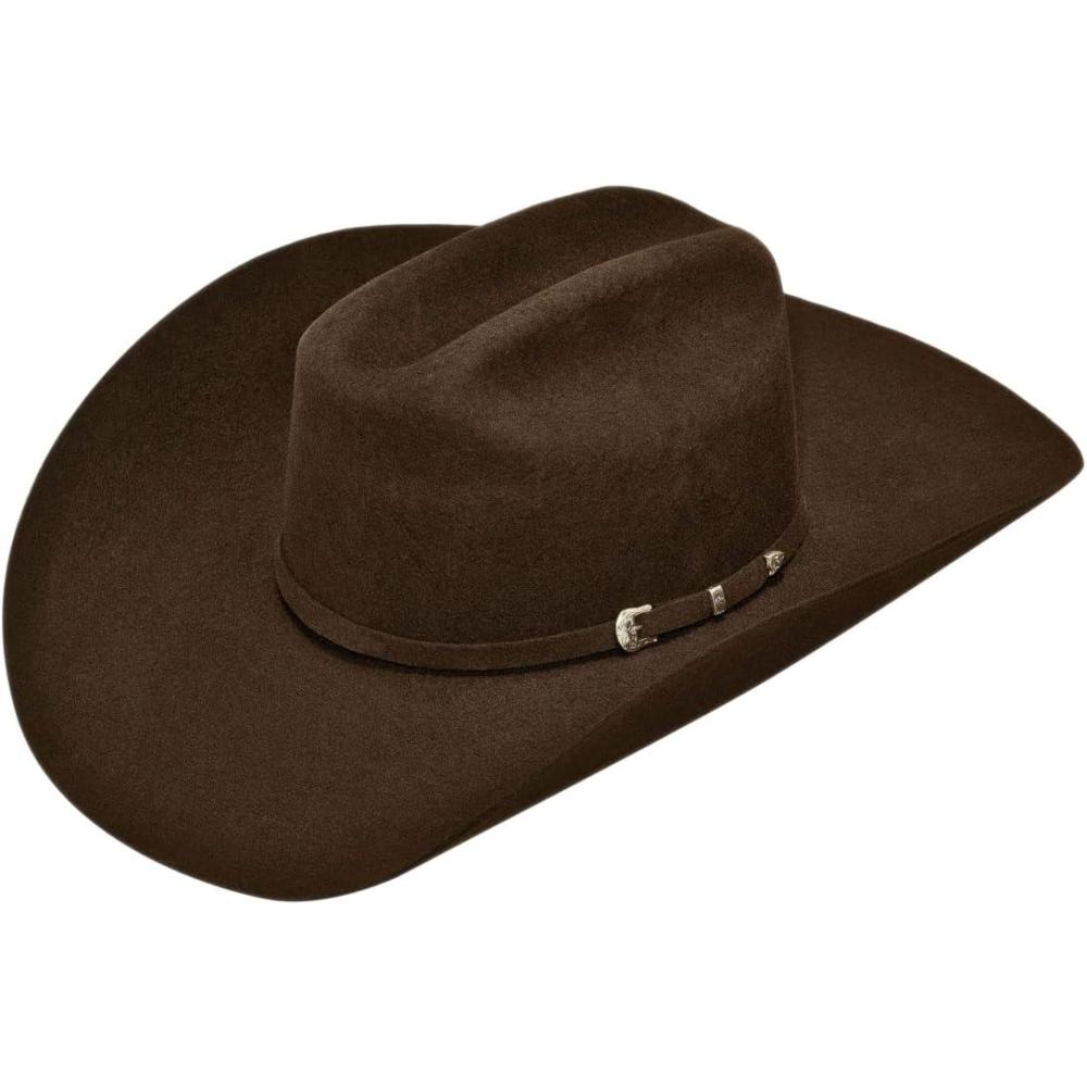 imageARIAT Youth Wool Maverick Western Cowboy Hat BlackChocolate