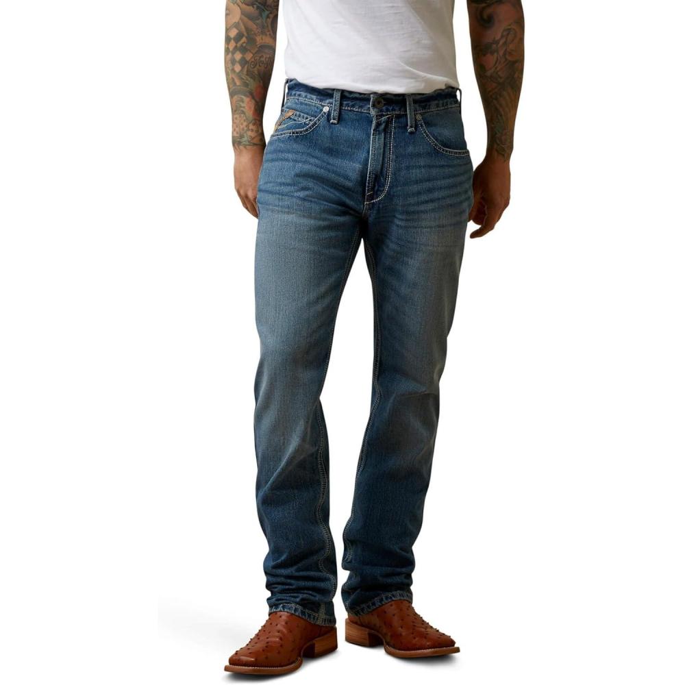 imageAriat Mens M4 Relaxed Madera Straight Leg JeanPoplar
