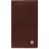 imageARIAT Mens Rodeo Wallet in Dark Copper Oil Tan Leather with Brand Concho ID and Card SlotsDark Copper