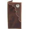 imageARIAT Youth Rodeo Round Conch Brown Wallet A3551302