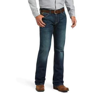 ARIAT Men’s M7 Slim Toro Straight Jean(Dark Blue)