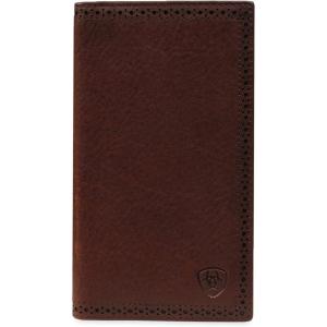 ARIAT Men’s Perforated Edge Rodeo Wallet Copper Size One Size(Copper)