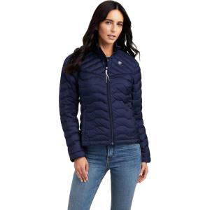 ARIAT Women’s Ideal Down Jacket, Navy Eclipse, Size Small