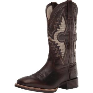 ARIAT mens Solado Venttek Western Boot(Dark Whiskey)