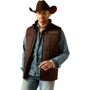 ARIAT unisex-adult Crius Insulated Vest(Brown)