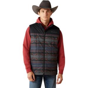 ARIAT unisex-adult Crius Insulated Vest(Southwestern|rust)