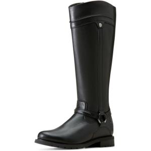 ARIAT womens Scarlet Waterproof Boot(Black)