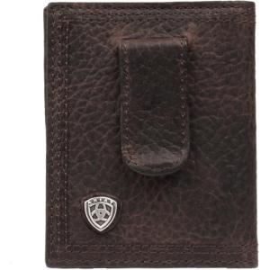 Ariat Men’s Rowdy Bifold Money Brown(Brown)