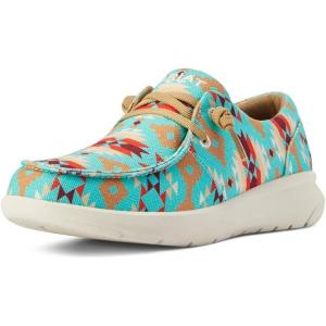 Ariat Women’s Hilo Milton Menasco(Turquoise Saddle Blanket Multi)