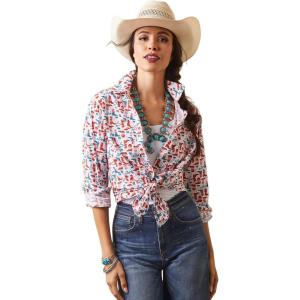 Ariat Women’s Kirby Stretch Shirt(Blazin Boots)
