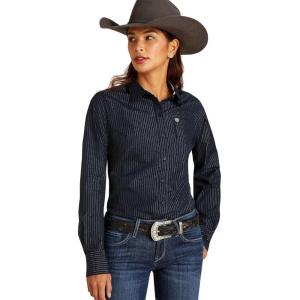 Ariat Women’s Kirby Stretch Shirt(Salute/Silver Lurex)
