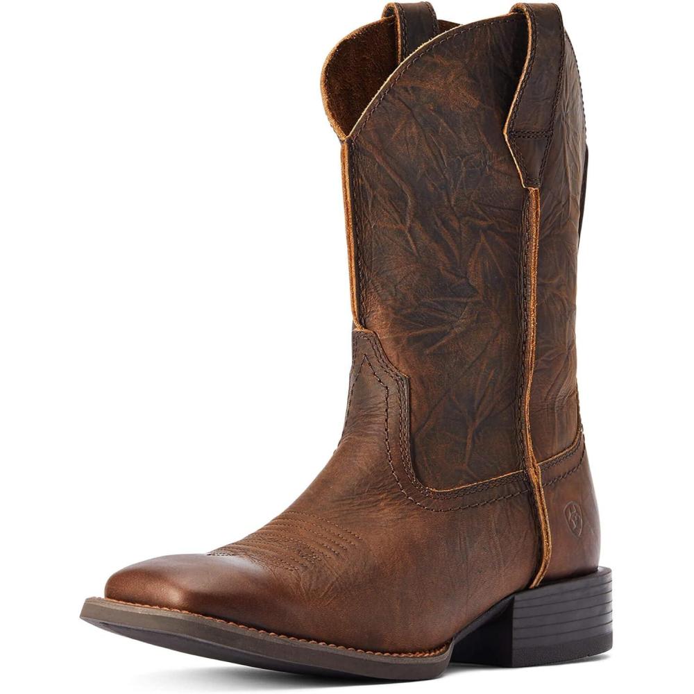 imageARIAT mens Sport Rambler Western BootBartop Brown