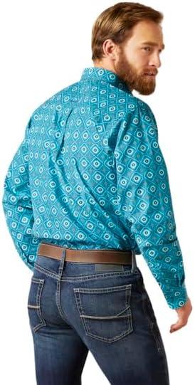 imageARIAT Mens Bruno Fitted ShirtLanai Turquoise