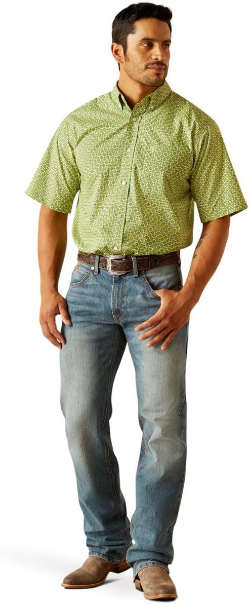 imageARIAT Mens Edgar Classic Fit ShirtGreen