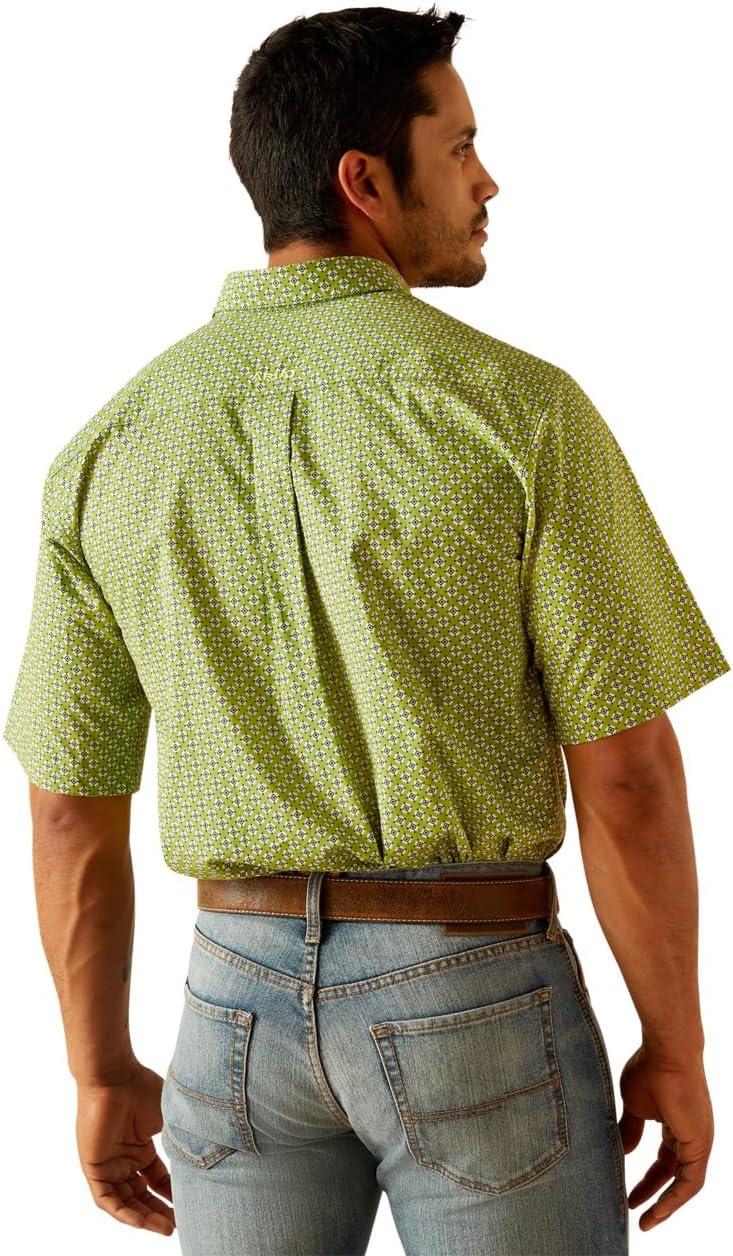 imageARIAT Mens Edgar Classic Fit ShirtGreen