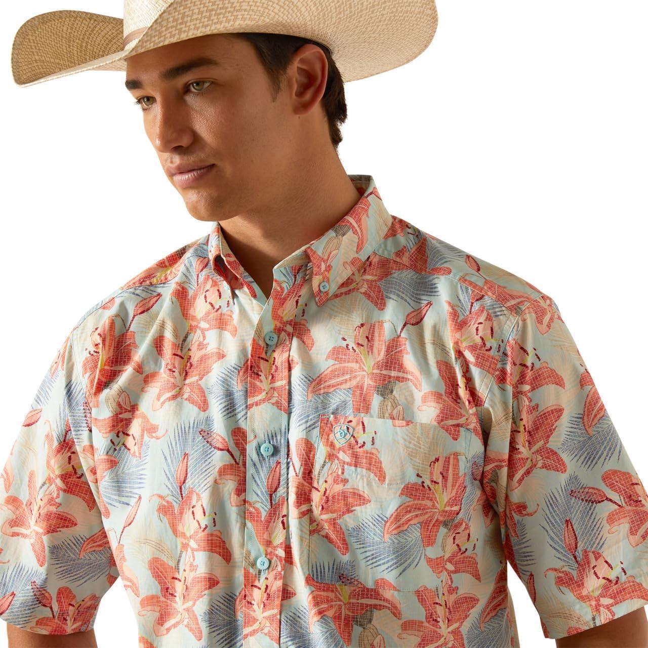 imageARIAT Mens Edgar Classic Fit ShirtSky