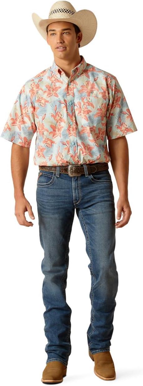 imageARIAT Mens Edgar Classic Fit ShirtSky