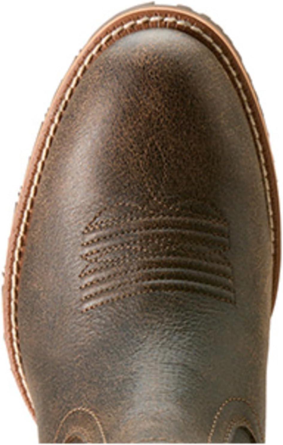 imageARIAT mens Hybrid Low Boy Round Toe Western BootAcorn