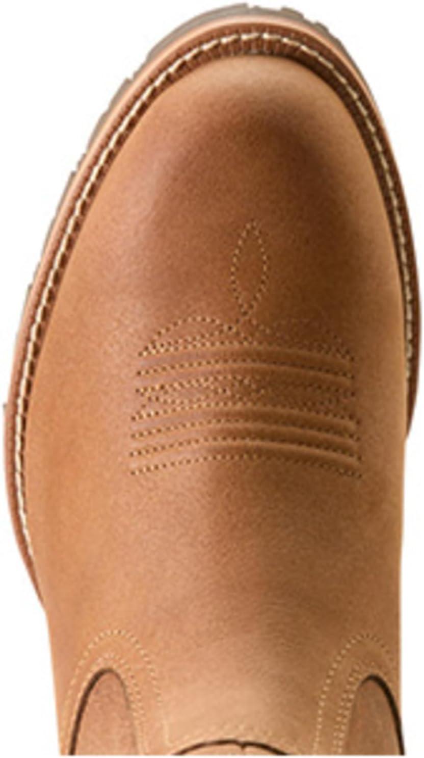 imageARIAT mens Hybrid Low Boy Round Toe Western BootDesert Brown