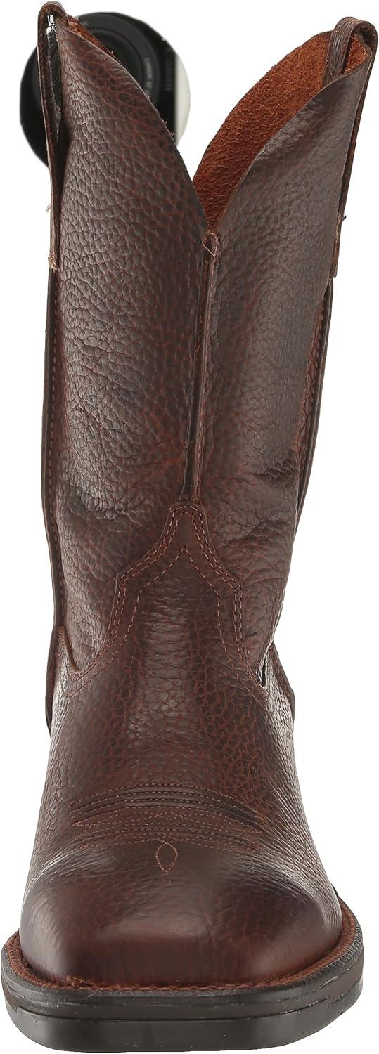 imageARIAT mens Ridgeback Rambler Western BootBrown Oiled Rowdy