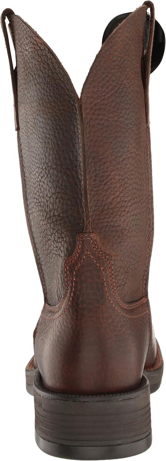 imageARIAT mens Ridgeback Rambler Western BootBrown Oiled Rowdy
