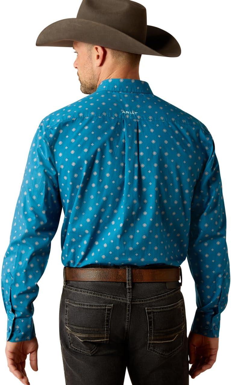 imageAriat Mens Casual Long Sleeve Paxtyn ShirtTeal