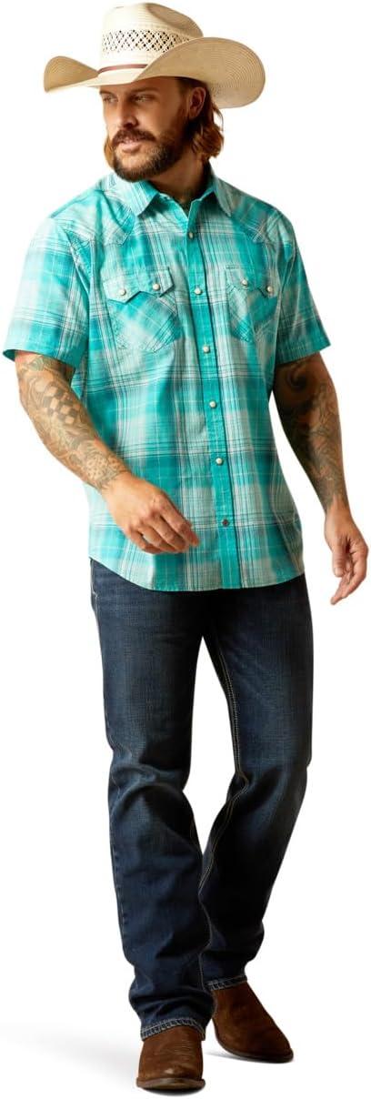 imageAriat Mens Haddon Retro Fit ShirtWinter Aqua