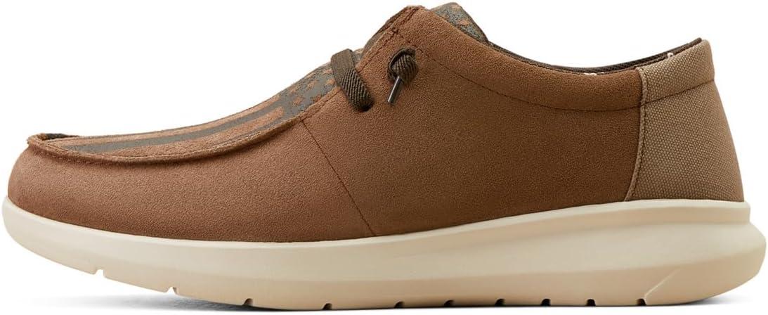 imageAriat Mens P27779mFooAmerican Flag PrintBrown Bomber Suede