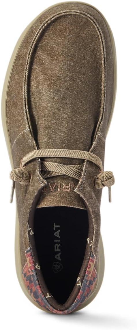 imageAriat Mens P27779mFooDark TanRust Aztec Print