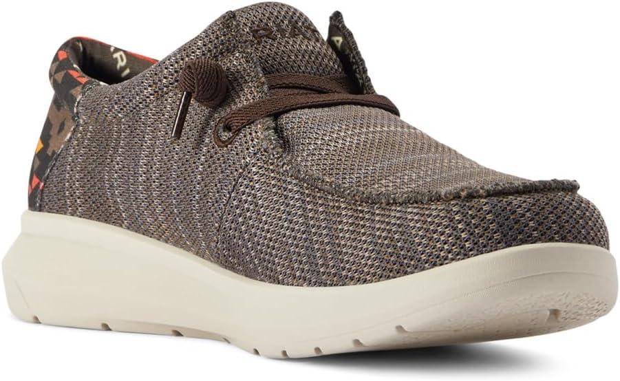imageAriat Mens P27779mFooHeathered BrownRed Aztec Print