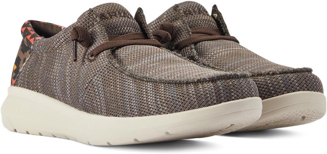 imageAriat Mens P27779mFooHeathered BrownRed Aztec Print