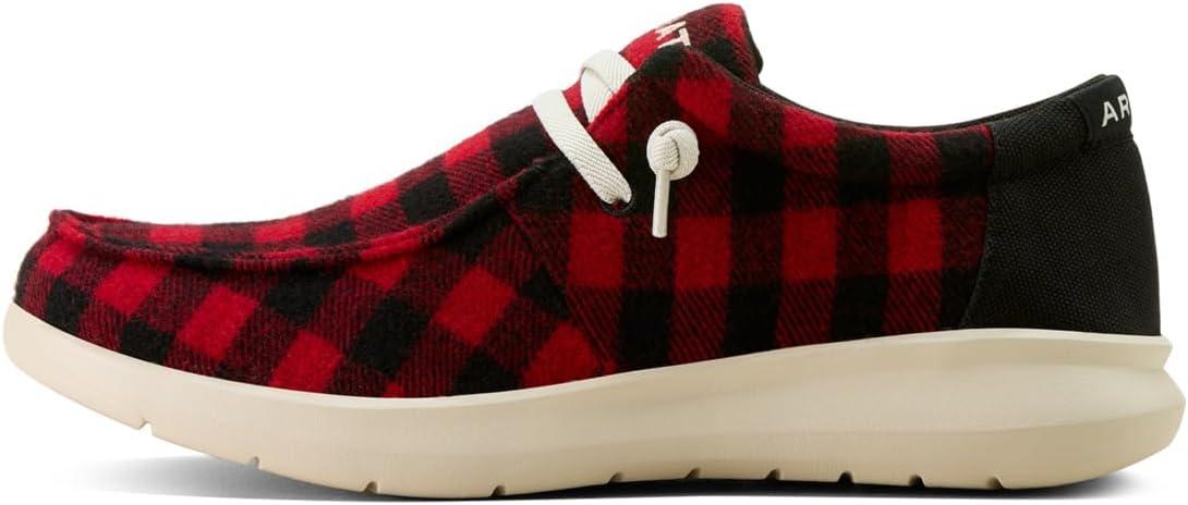 imageAriat Mens P27779mFooRed Buffalo Check Flannel