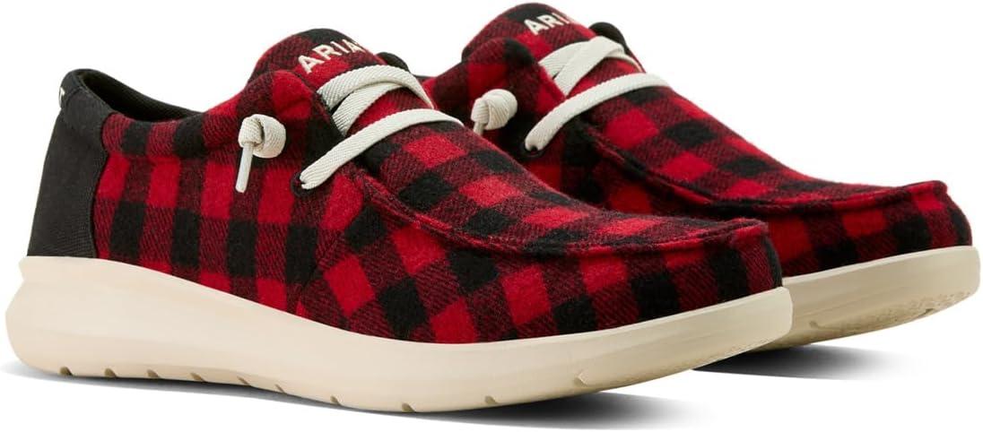 imageAriat Mens P27779mFooRed Buffalo Check Flannel