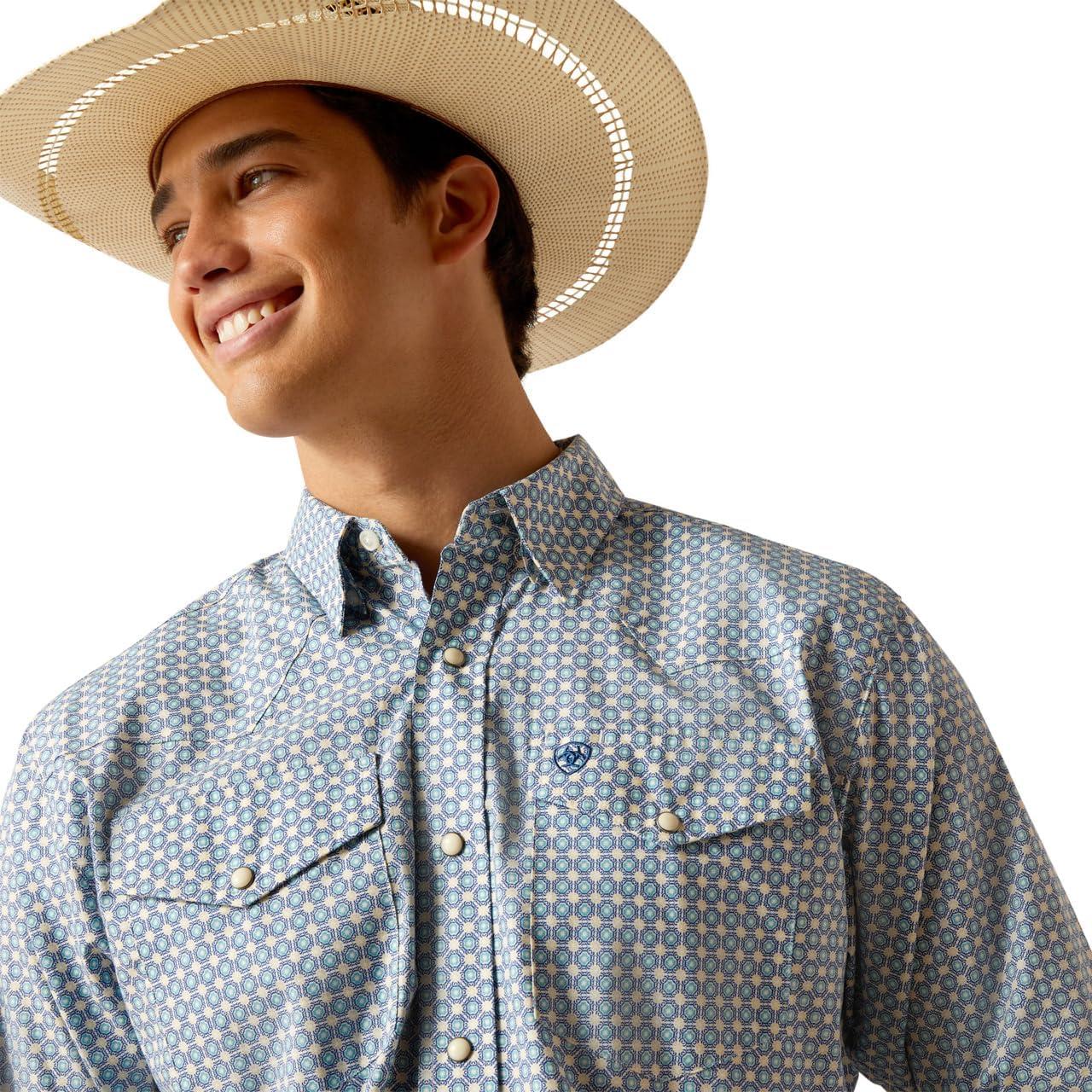 imageAriat Mens Parks Classic Fit ShirtLittle Boy Blue