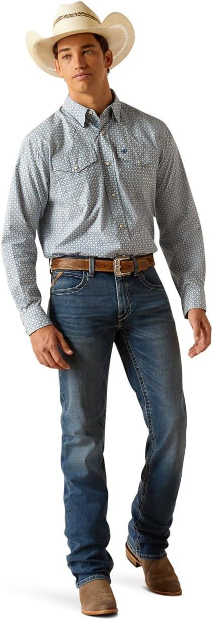 imageAriat Mens Parks Classic Fit ShirtLittle Boy Blue