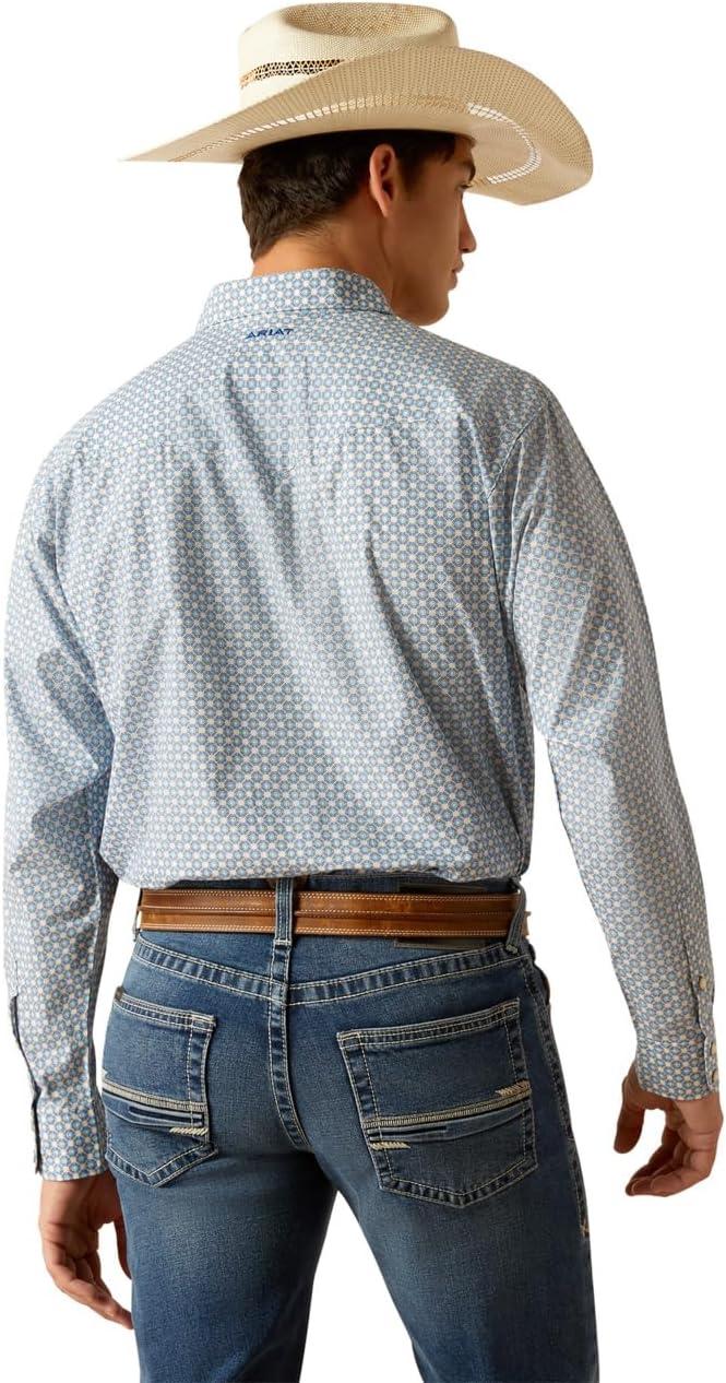 imageAriat Mens Parks Classic Fit ShirtLittle Boy Blue