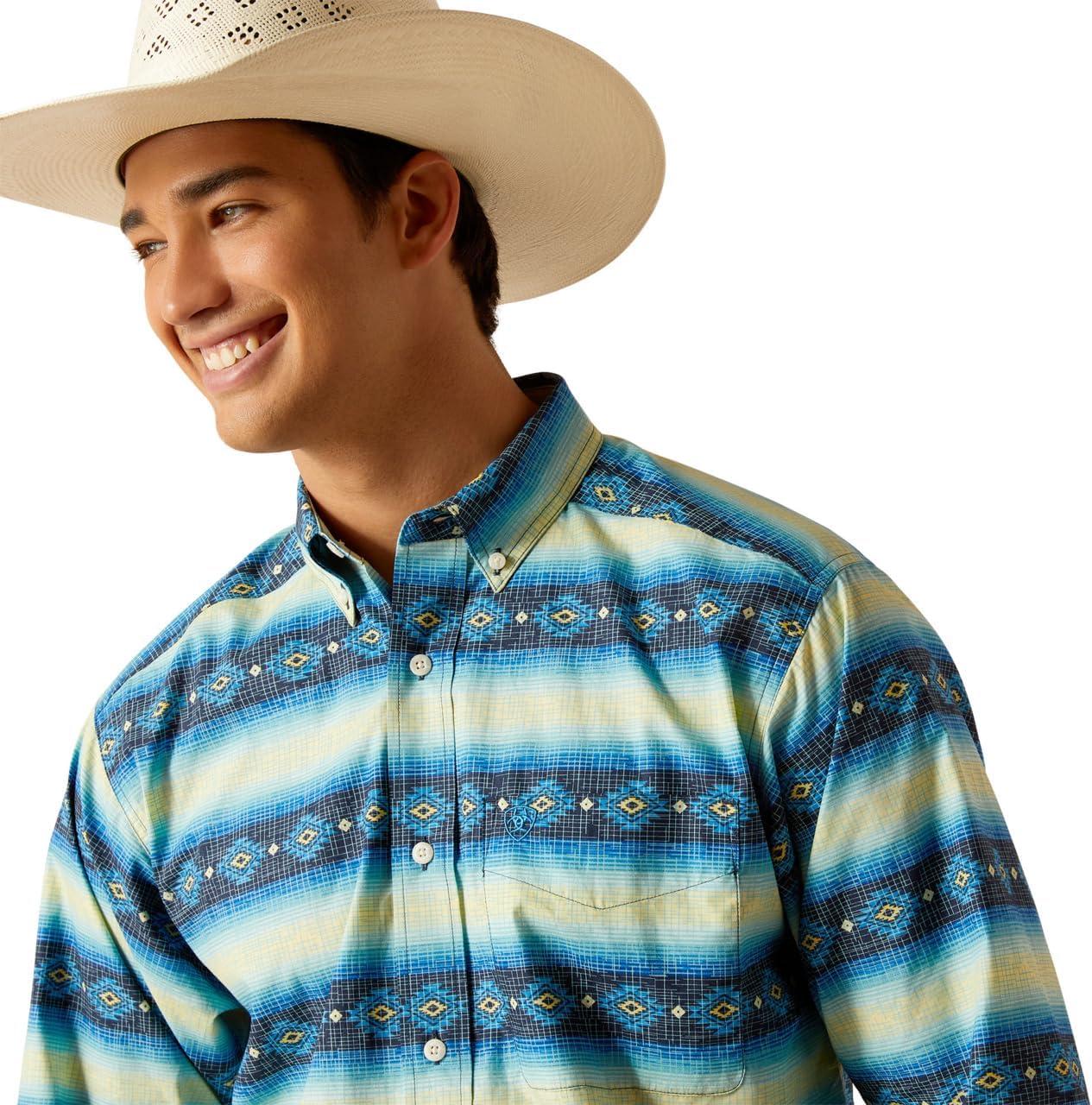 imageAriat Mens Penn Classic Fit ShirtBlue