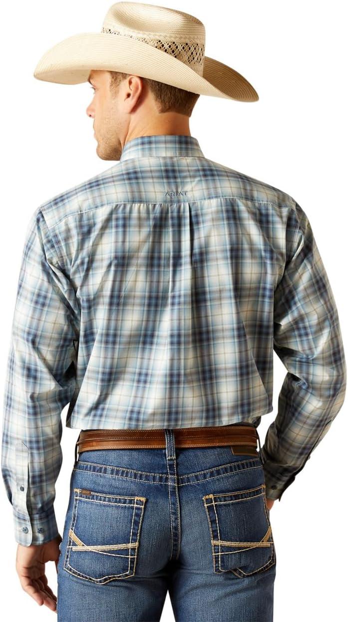 imageAriat Mens Pro Series Emiliano Classic Fit ShirtBlue Heaven