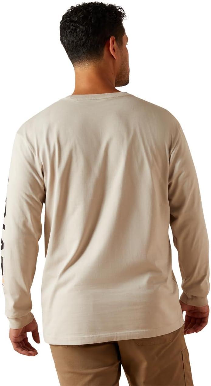 imageAriat Mens Rebar Cotton Strong Standard Logo Pocket TShirtStringBlack