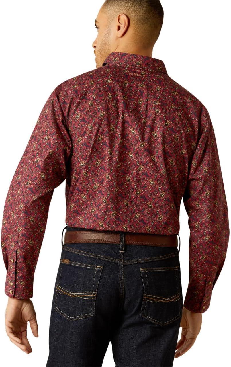 imageAriat Mens Samson Classic Fit ShirtDark Red