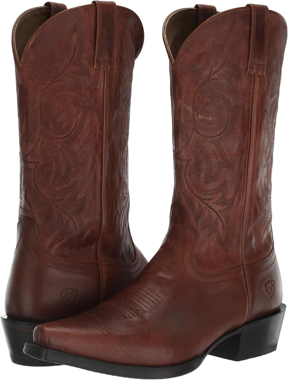 imageAriat Mens Uptown Western BootWhiskey Barrel