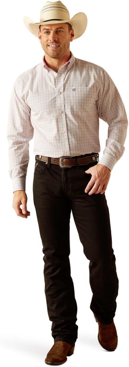 imageAriat Mens Wrinkle Free Flemming Fitted ShirtLight Lilac